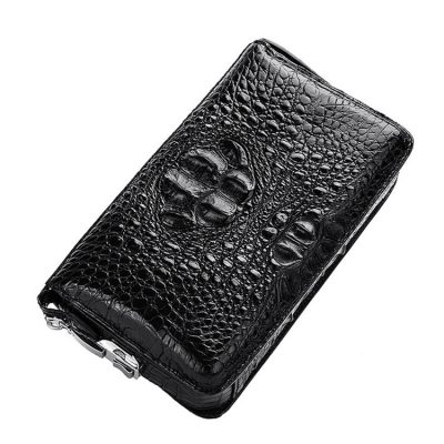 Casual Crocodile Anti-theft Lock Wallet for Men