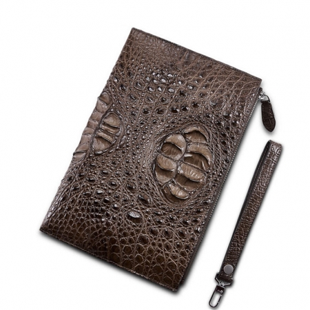 Casual Large Crocodile Clutch Wallet