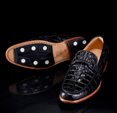 Luxury Handmade Alligator Boat Shoes-Exhibition