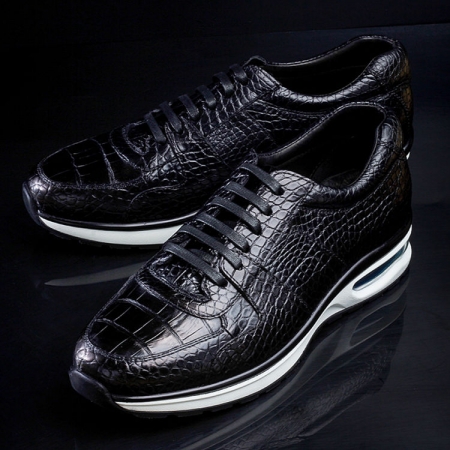 Mens Comfortable Sports Running Alligator Shoes-Exhibition