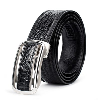 Luxury Style Crocodile Dress Belt for Men