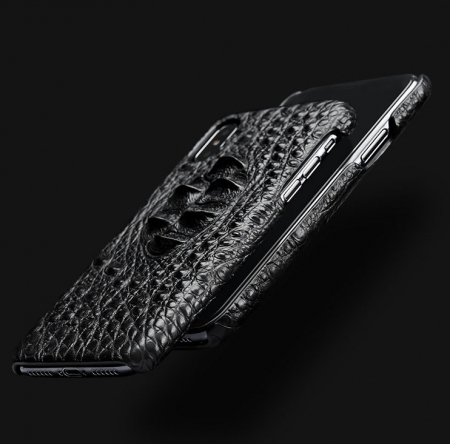 Black #1 iPhone X Case-Detail